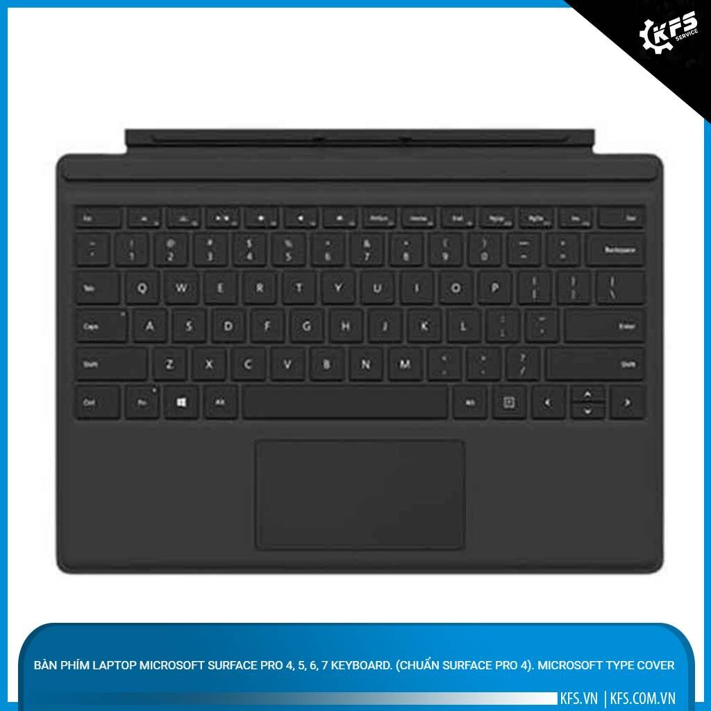 ban phim laptop microsoft surface pro 4 5 6 7 keyboard chuan surface pro 4 microsoft type cover