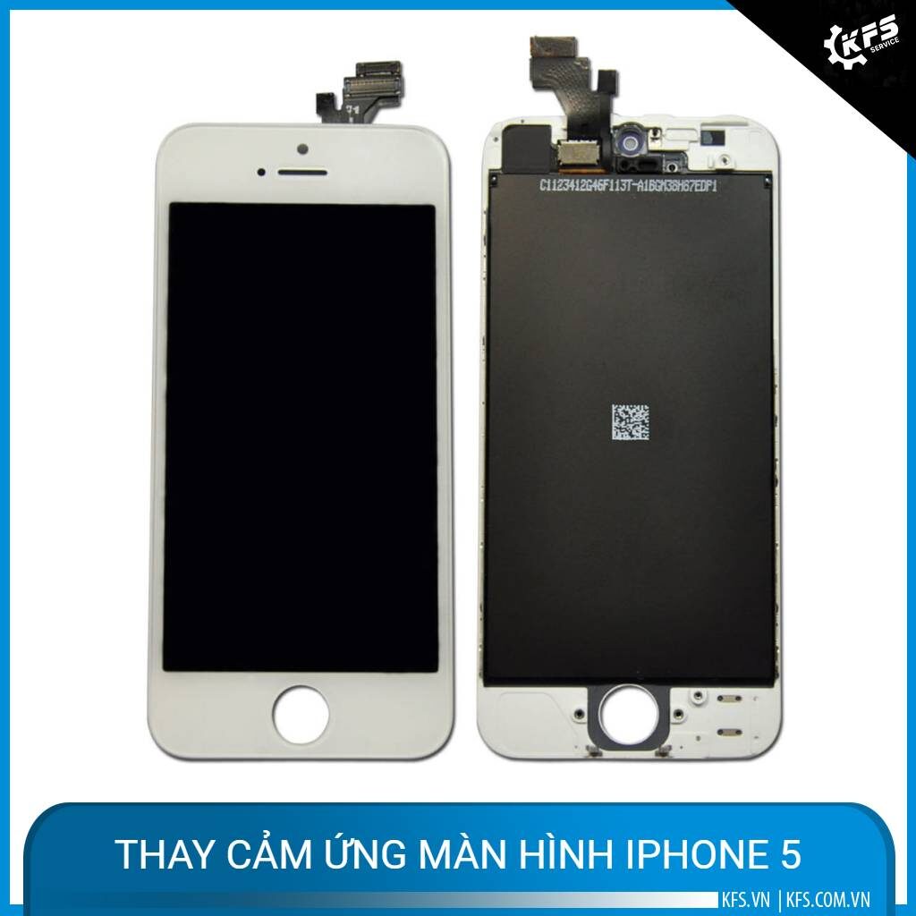 thay cam ung man hinh iphone 5